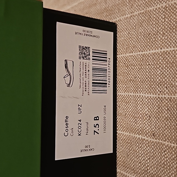 Kate spade Cosette natural wedge - Picture 9 of 9